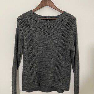Verve Ami Crew Neck Sweater - Gray L